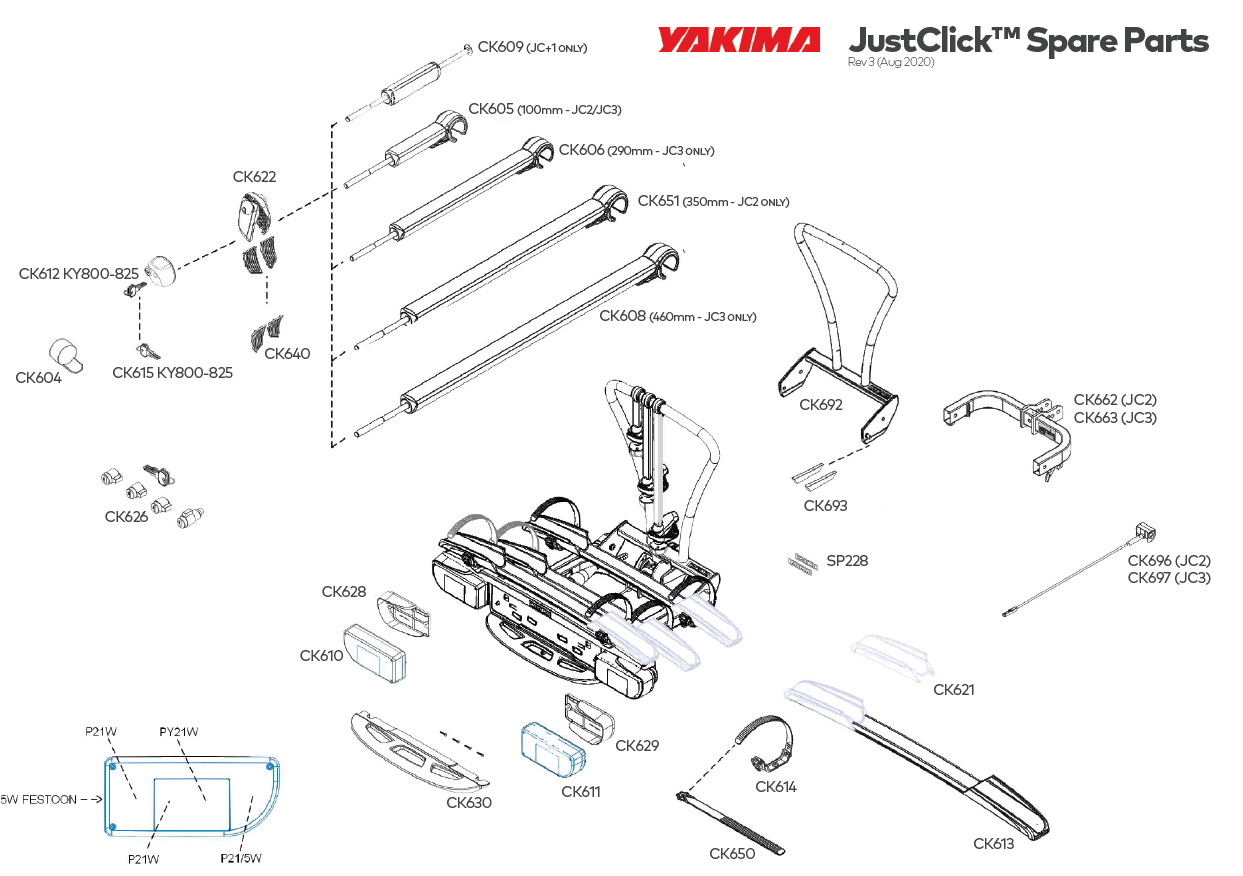Yakima Spare Parts Reviewmotors.co