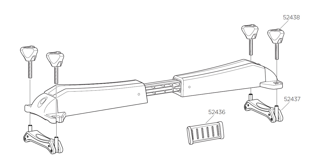 Thule Board Shuttle board carrier no. 811