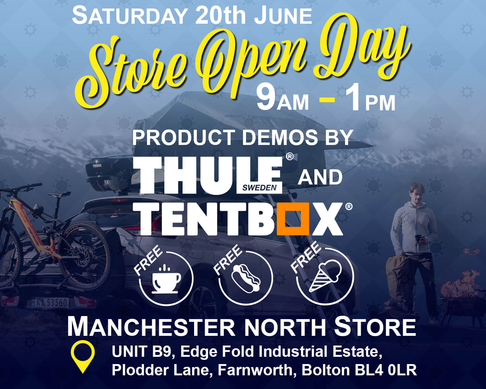 Manchester Store Open Day - Saturday 20th June