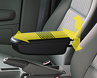 KAMEI centre armrest, folds upwards KAMEI centre armrest, folds upwards